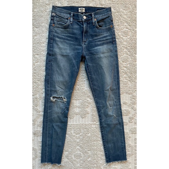 Citizens Of Humanity Rocket High Rise Premium Vintage Jeans - 25 - Picture 1 of 11